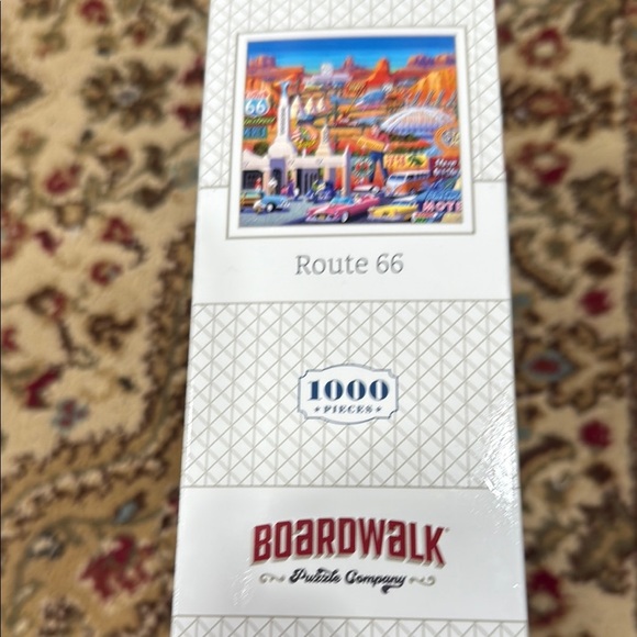 Buffalo Retro Americana Puzzle 1000 Pieces Vibrant Colors - Picture 3 of 8